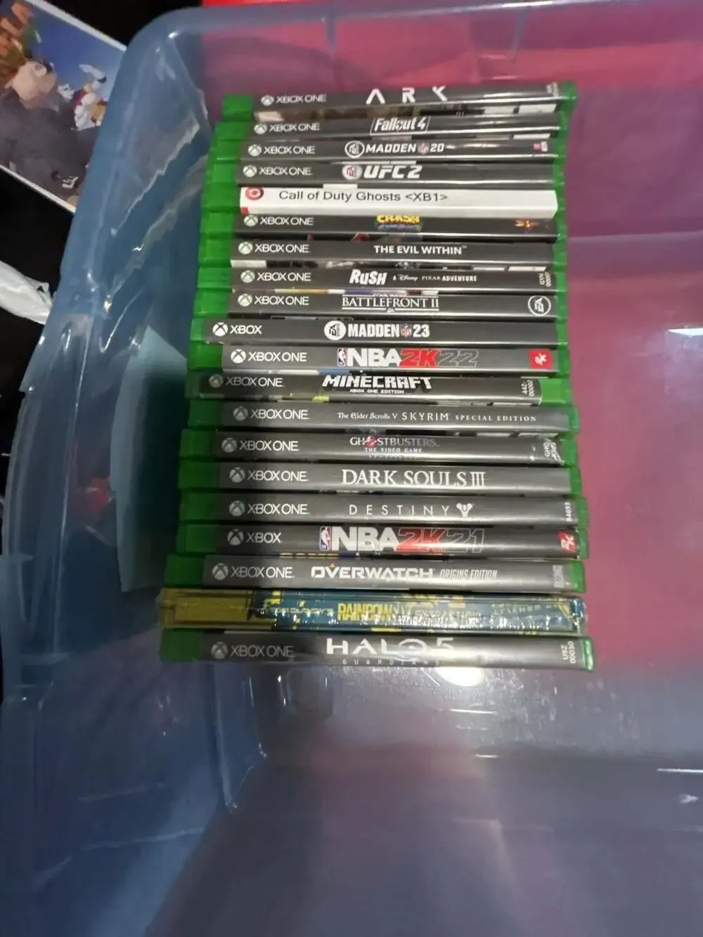Xbox One Video Games Lot of 20 Games Assorted Titles Minecraft sold